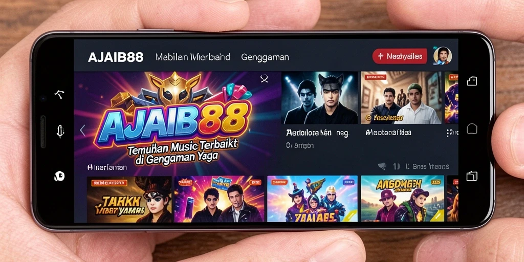 Tampilan menarik dari gameplay AJAIB88 yang menghadirkan berbagai lagu.
