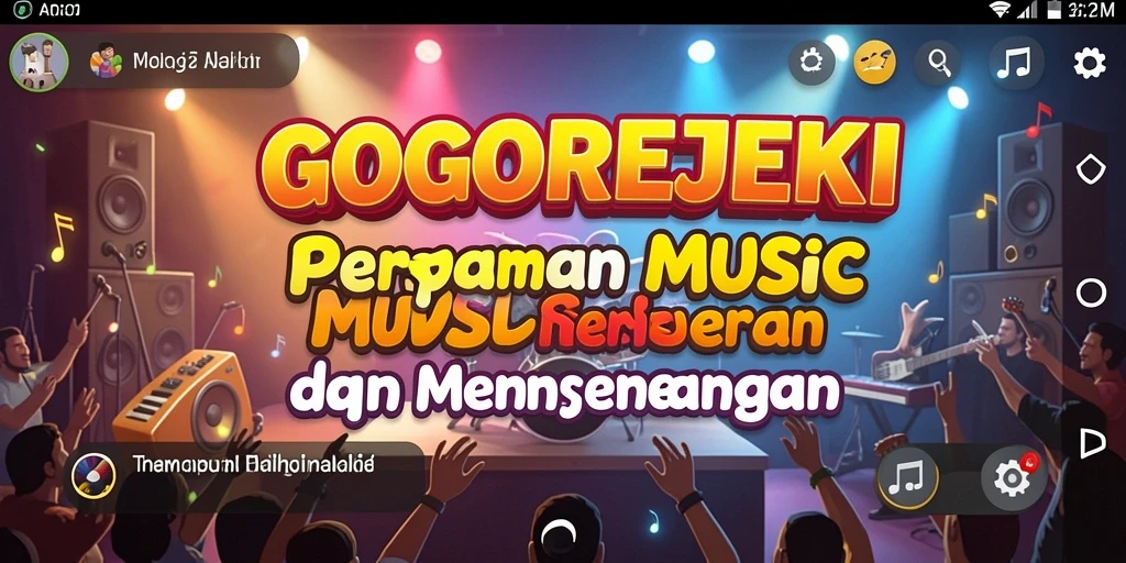 Screenshot gameplay GOGOREJEKI yang menarik dan penuh warna.