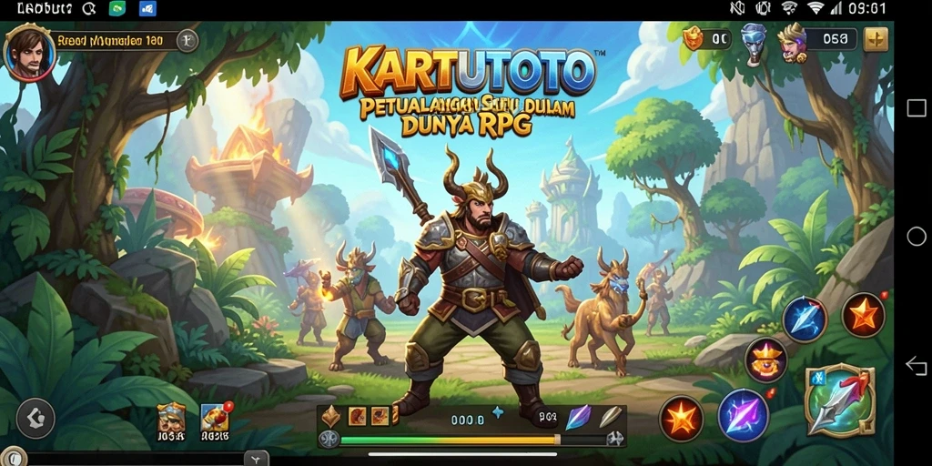 Screenshot gameplay KARTUTOTO dengan action seru dan grafis menawan.