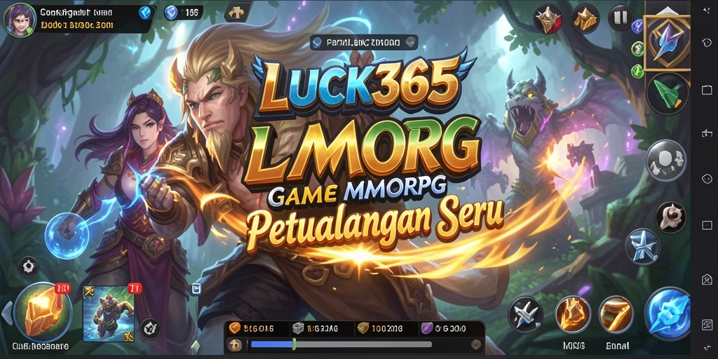 Tampilan gameplay LUCK365 dengan grafik fantastis dan interaksi pemain.