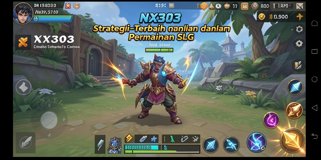 Tampilan gameplay SLG yang mendebarkan dalam NX303, penuh dengan strategi dan taktik.