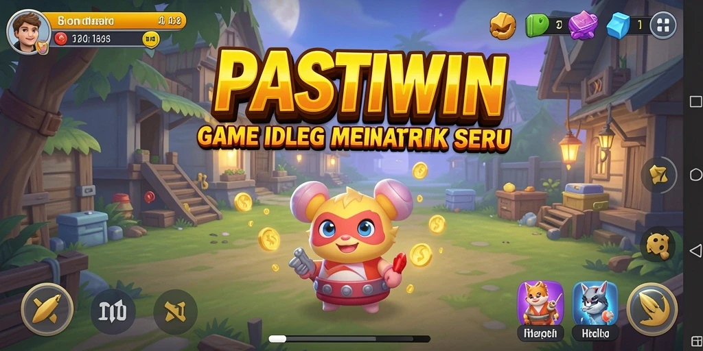 Tampilan gameplay seru dalam PASTIWIN yang mengasyikkan.