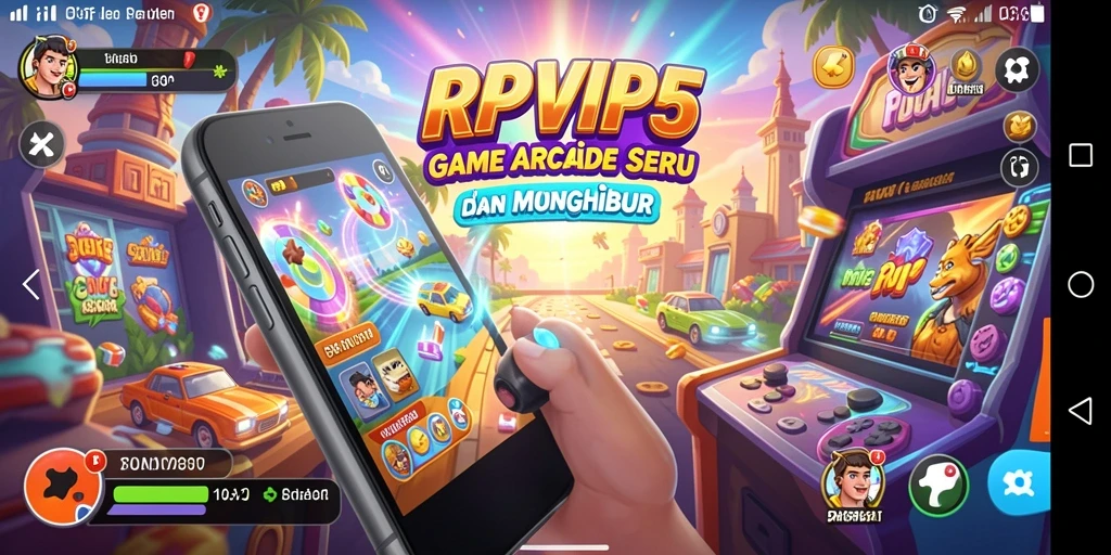 Tampilan gameplay RPVIP5 yang seru dan dinamis.